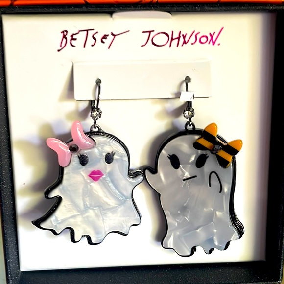 👻NWT/ PUNK N SPICE ghost earrings - Picture 1 of 9